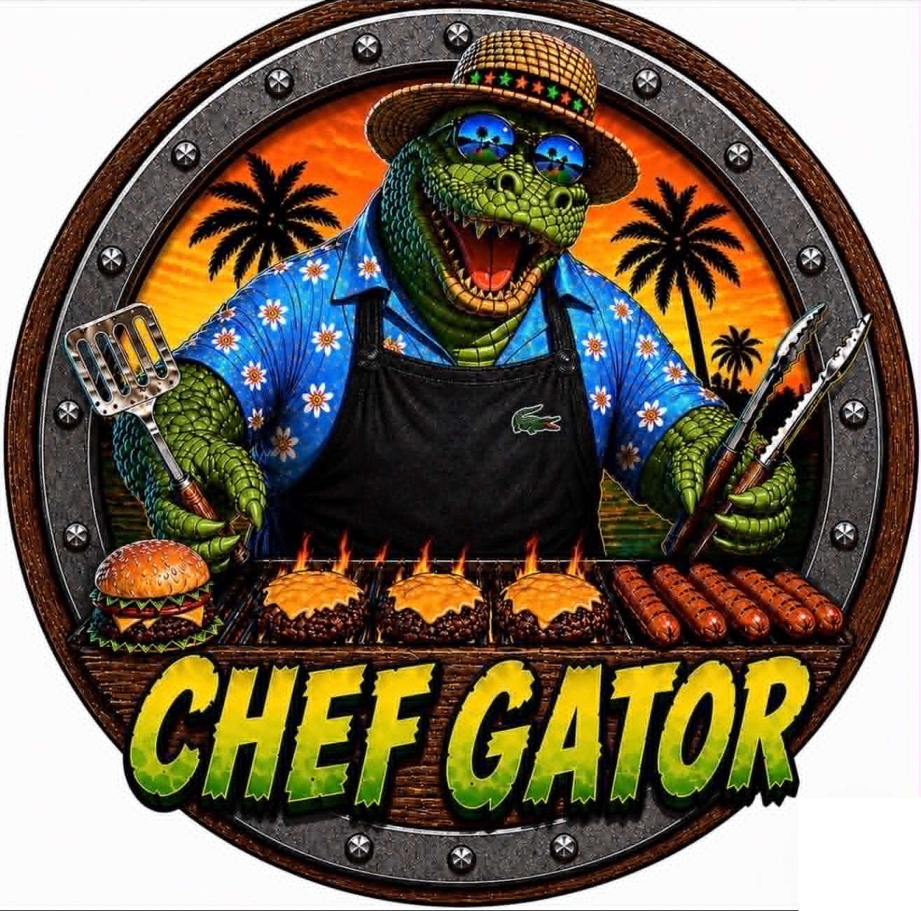 Chef Gator emblem